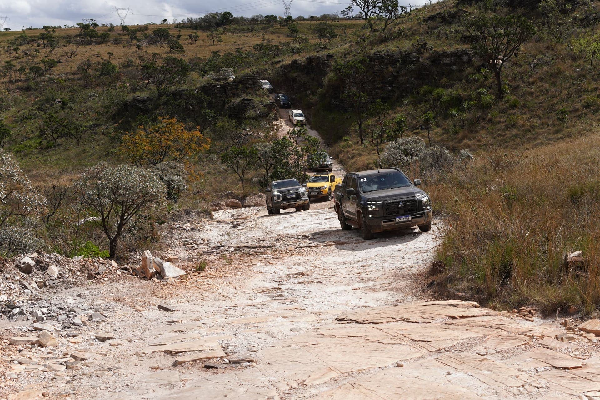 Trilha 4x4 nos cânions da Serra da Canastra