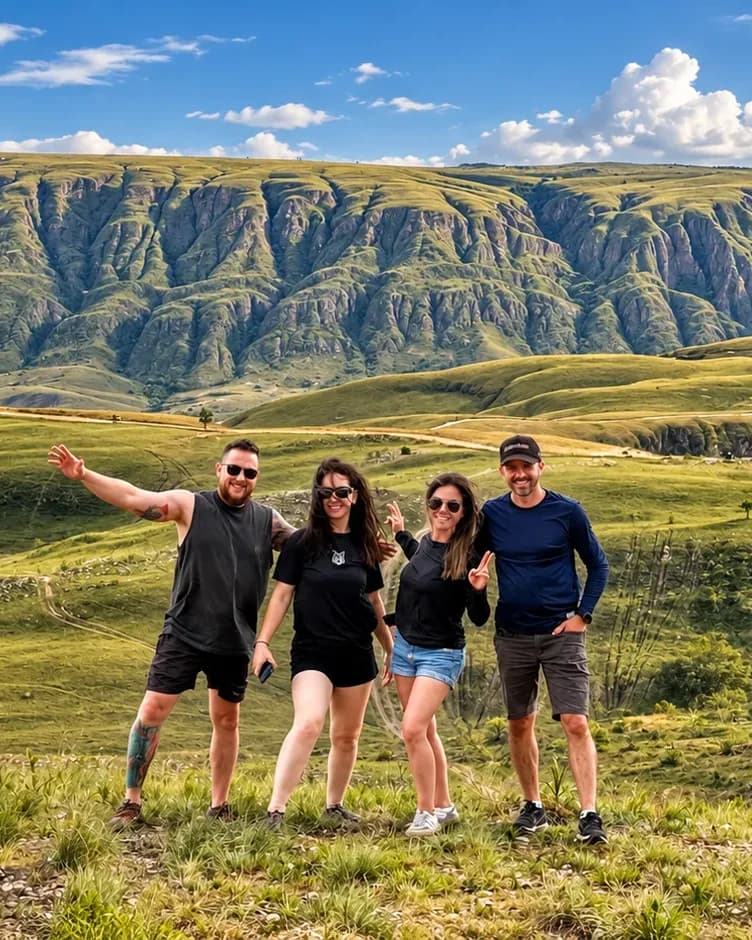 Clientes da Partiu Canastra numa viagem pela Serra da Canastra