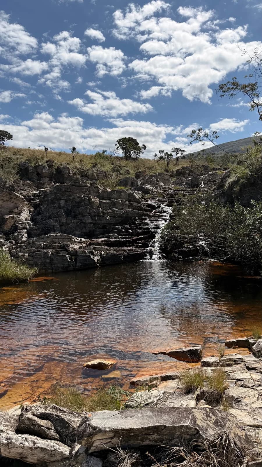 Cachoeira da Garrida na região