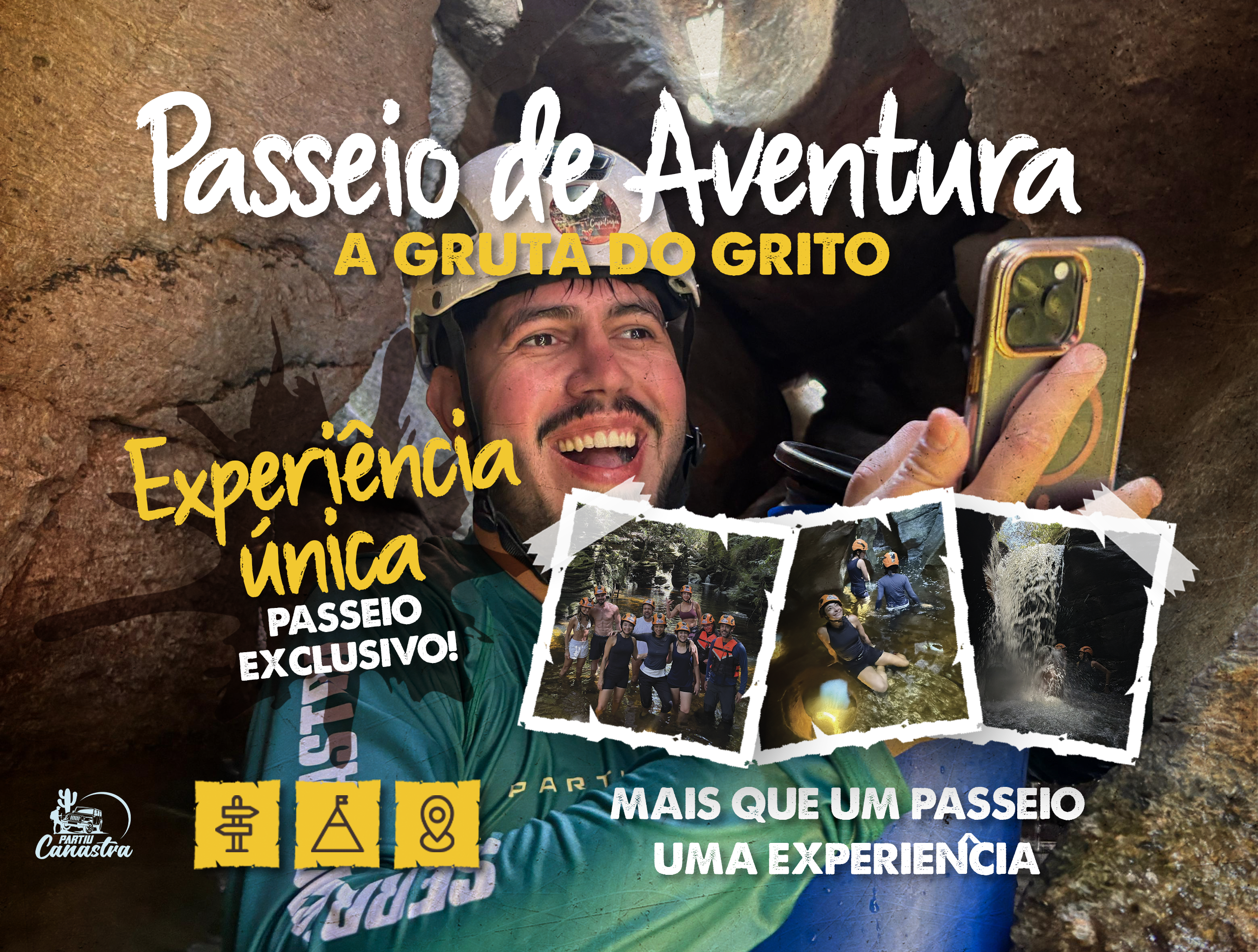 passeio da gruta